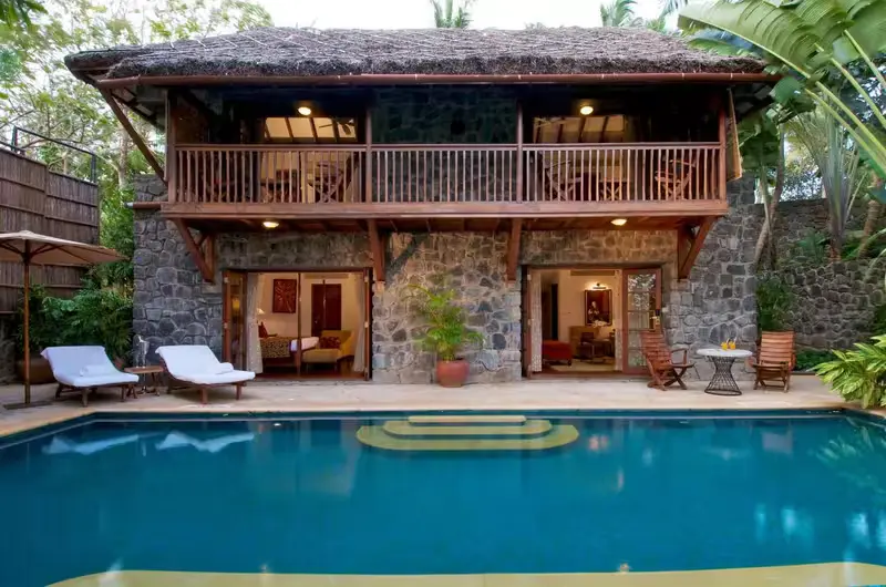 Premium two story presidential villa with private pool access at Taj Green Cove Resort