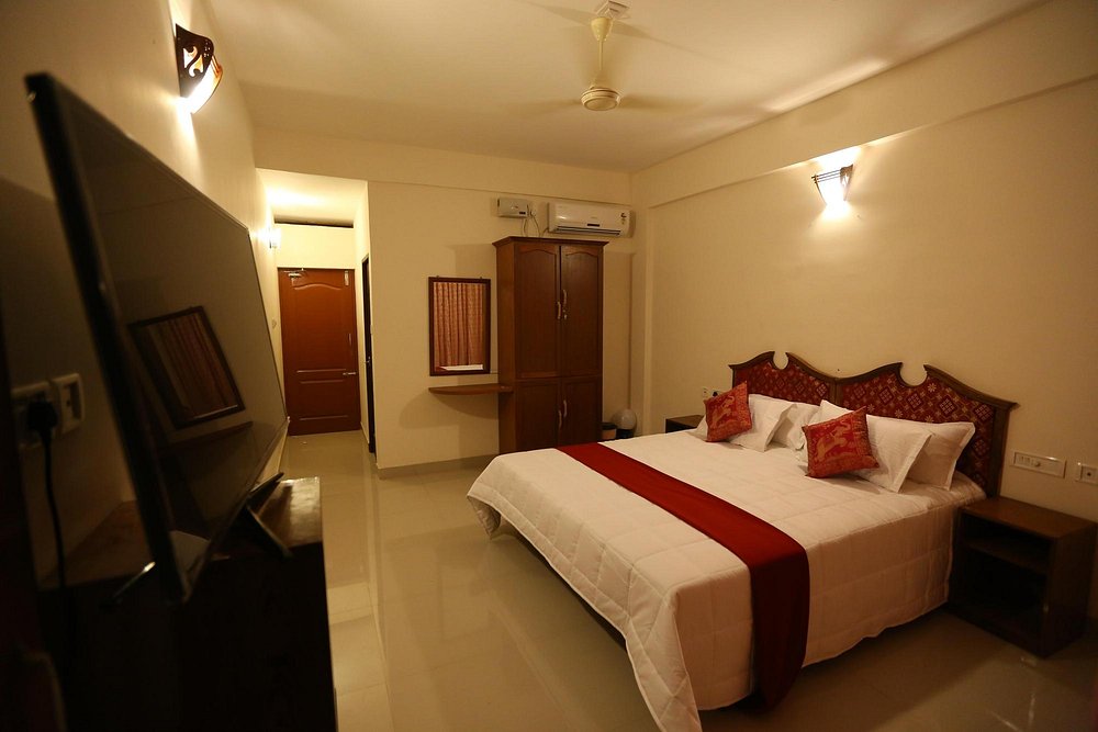 Luxury executive suite room accommodation at Samudratheeram Beach Resort Kovalam Kerala.