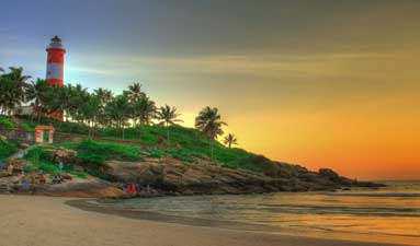 Kovalam beach